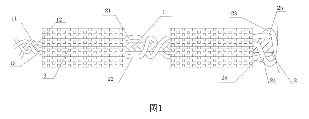 一種具有增強(qiáng)強(qiáng)度和減輕重量的混合繩索 一種具有增強(qiáng)強(qiáng)度和減輕重量的混合繩索