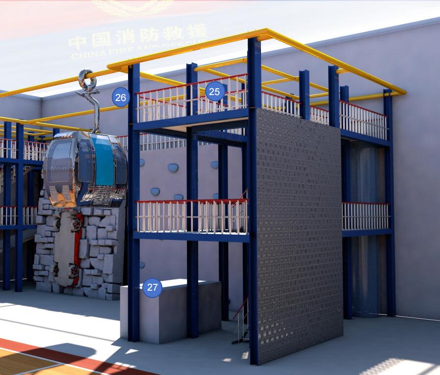 高空繩索救援基礎(chǔ)訓(xùn)練設(shè)施 高空繩索救援基礎(chǔ)訓(xùn)練設(shè)施